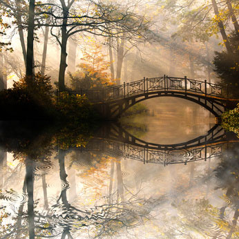 Brücke am See